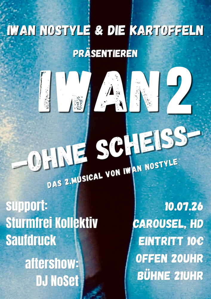 IWAN2 – Carousel im alten Autohaus, 10.07.2026