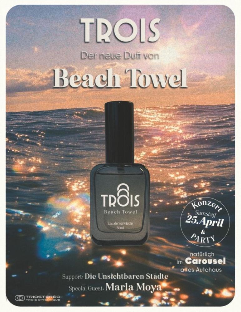 Beach Towel - Die unsichtbaren Städte - Marla Moya – Carousel im alten Autohaus, 25.04.2026