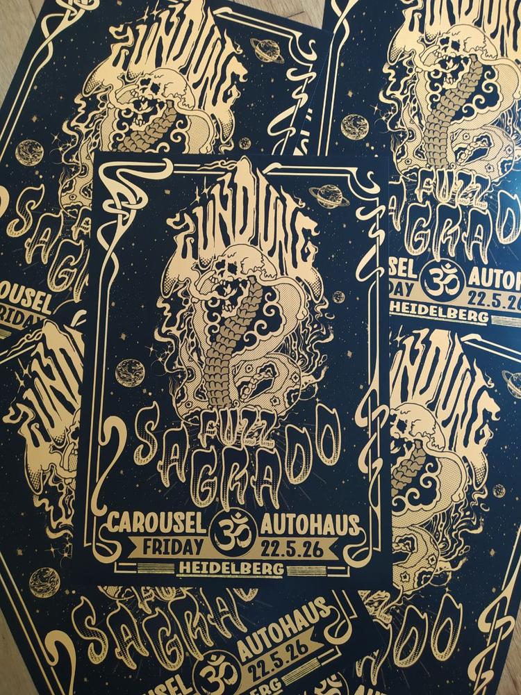 Fuzz Sagrado, Zuendung – Carousel im alten Autohaus, 22.05.2026
