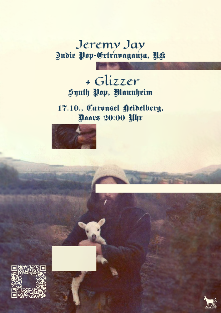 Jeremy Jay (Indie Pop aus London) & Glizzer (Synth Pop aus Mannheim)